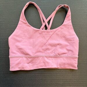Lululemon Energy Longline Bra, Light Purple, Size 6